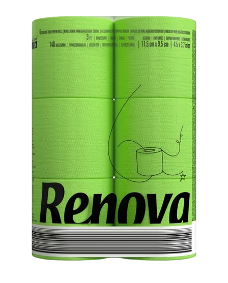 Papel higienico Renova Verde