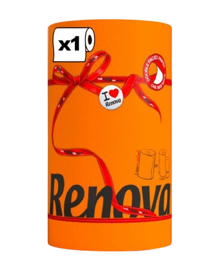 Rollo de Cocina Renova Naranja