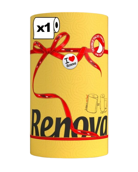 Rollo de Cocina Renova Amarillo