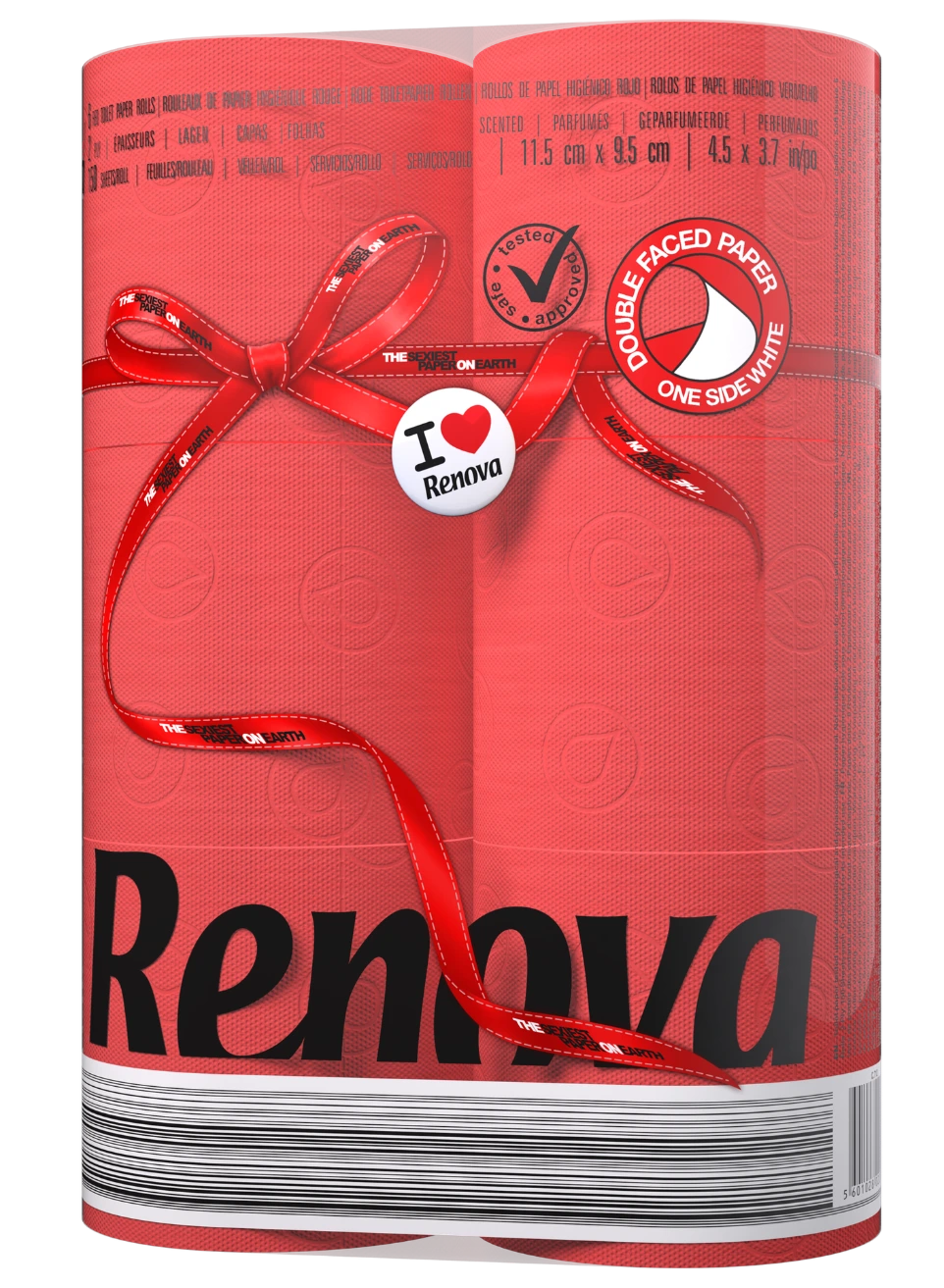 Papel higienico Renova Rojo x 6